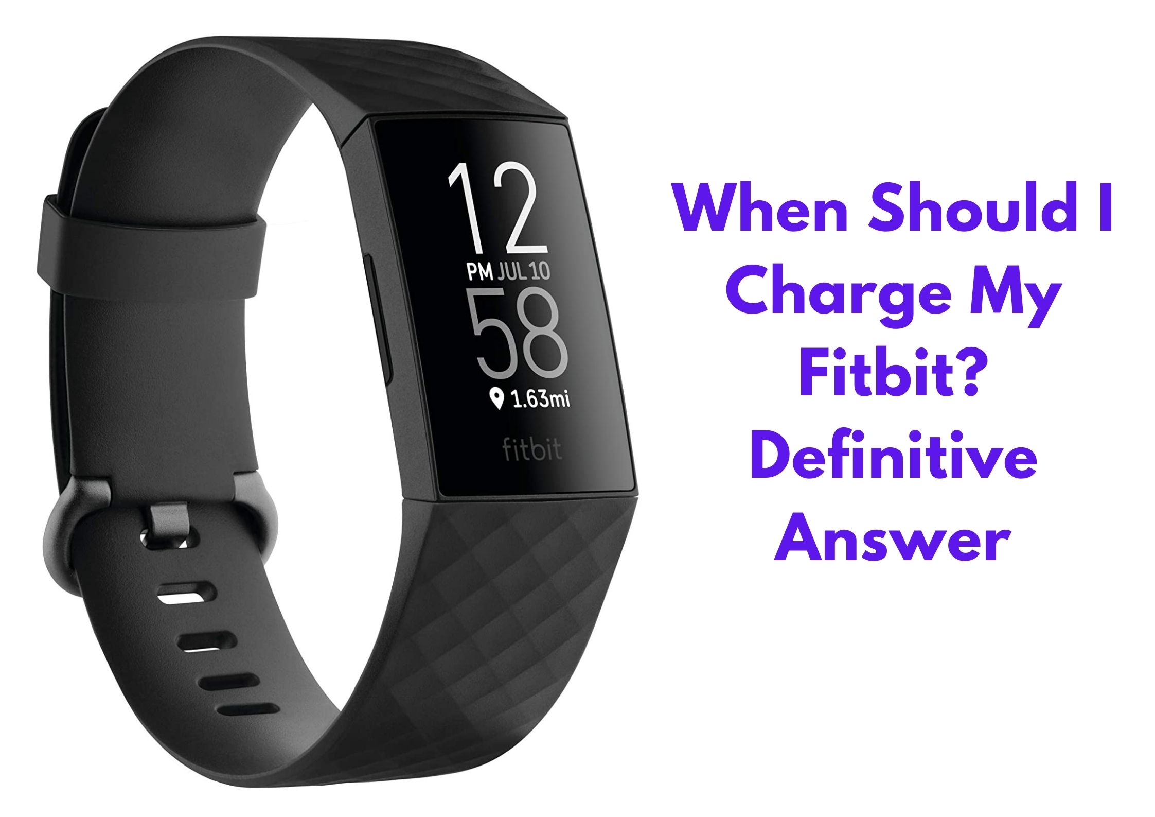 When Should I Charge My Fitbit?