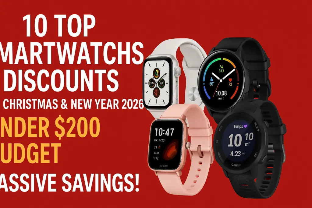 title: 10 Top Smartwatch Discounts for Christmas & New Year 2026 Under $200 Budg